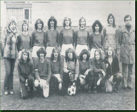 unsere Frauenmannschaft im Jahre 1979
